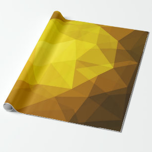 Dark orange polygonal. A completely new colour ill Wrapping Paper