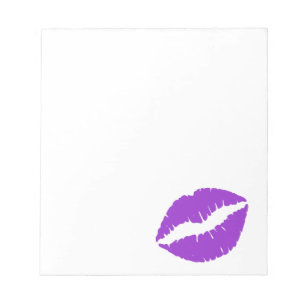 Dark Orchid Lips Notepad