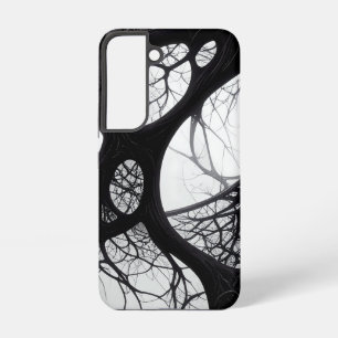Dark Organic Roots Abstract Pattern Case