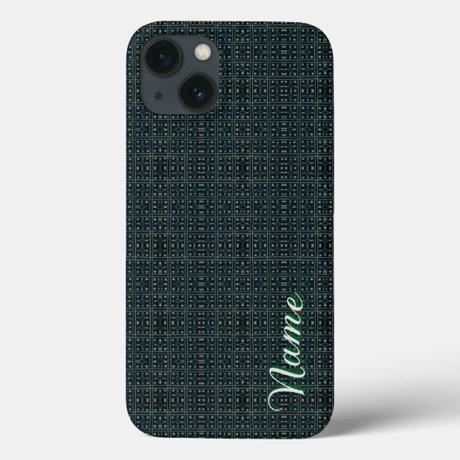 Dark Ornamental Maze (Barely There)  Case-Mate iPhone Case (Back)