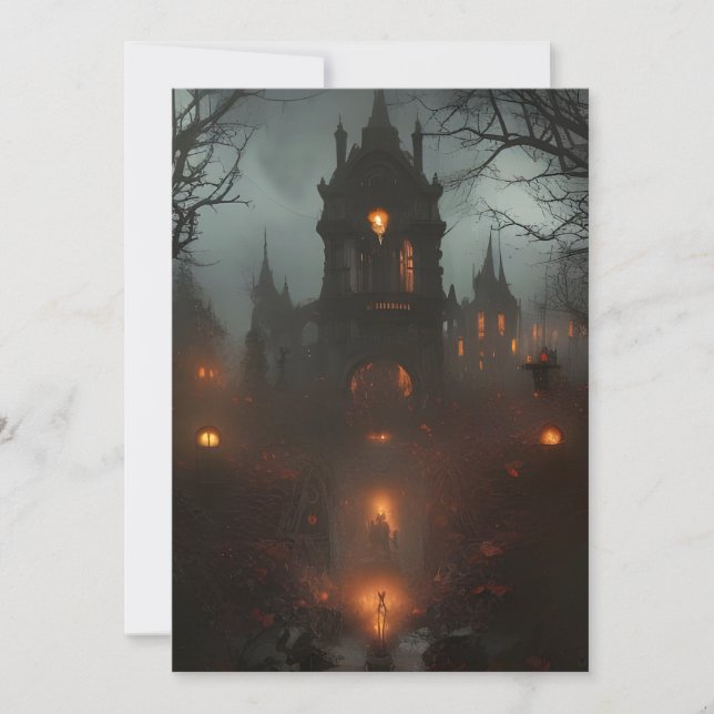 Dark Palace  Holiday Card (Front)