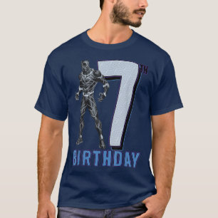 Dark Panther 7th Birthday T-Shirt