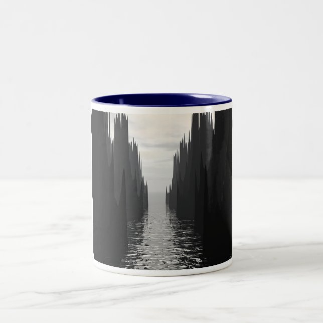 Dark Passage Two-Tone Coffee Mug (Center)