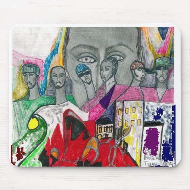 Dark Passion The Novel Mouse Mat (Front)