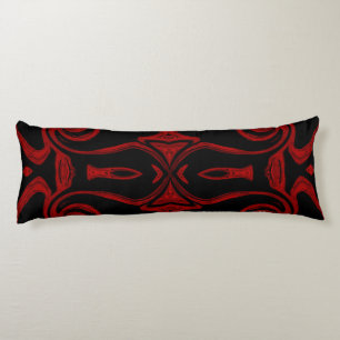 dark pattern body cushion