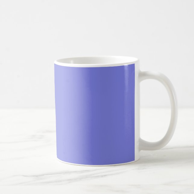Dark Periwinkle Purple Coffee Mug (Right)