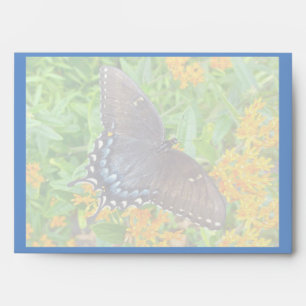 Dark Phase Tiger Swallowtail Birthday Envelope