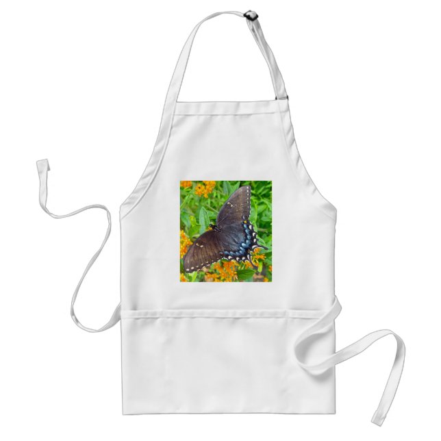 Dark Phase Tiger Swallowtail Butterfly Items Standard Apron (Front)
