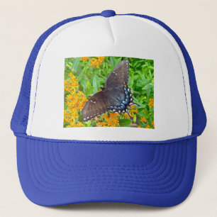 Dark Phase Tiger Swallowtail Butterfly Items Trucker Hat