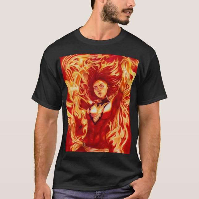 Dark Phoenix ~ Jean Grey T-Shirt (Front)