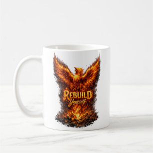 Dark Phoenix Motivation Design Coffee Mug