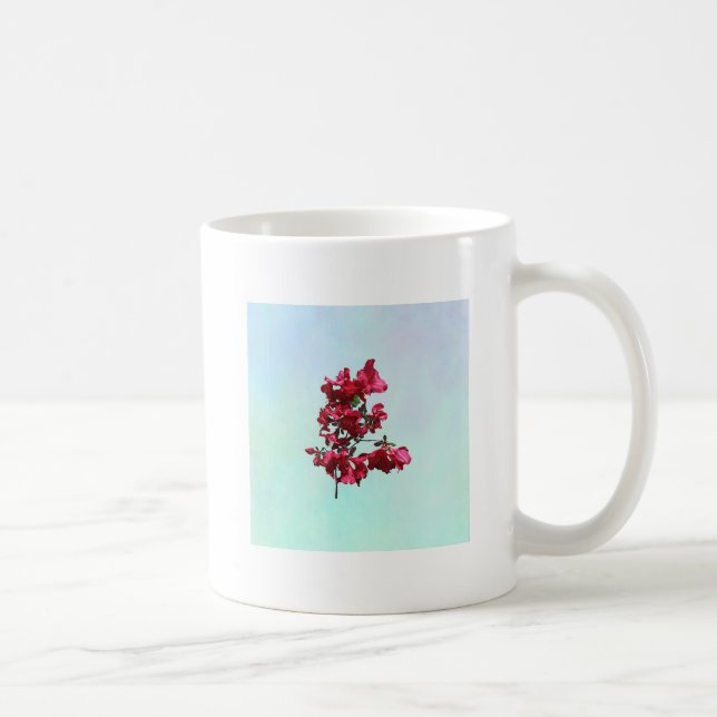 Dark Pink Azaleas Coffee Mug (Right)