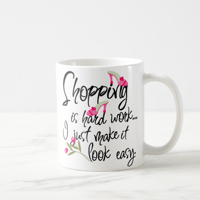 Dark Pink Fashion Mug (Right)