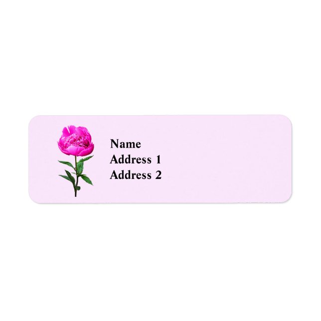 Dark Pink Peony (Front)