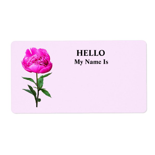 Dark Pink Peony (Front)