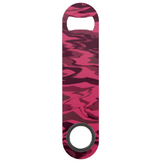 Dark Pink Wavy Liquid Pattern