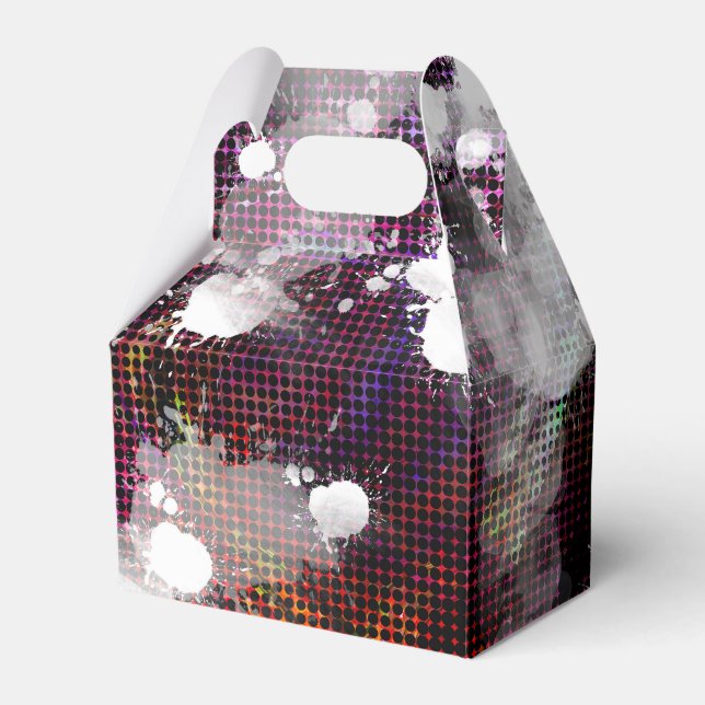 Dark Preparation Favour Box (Front Side)