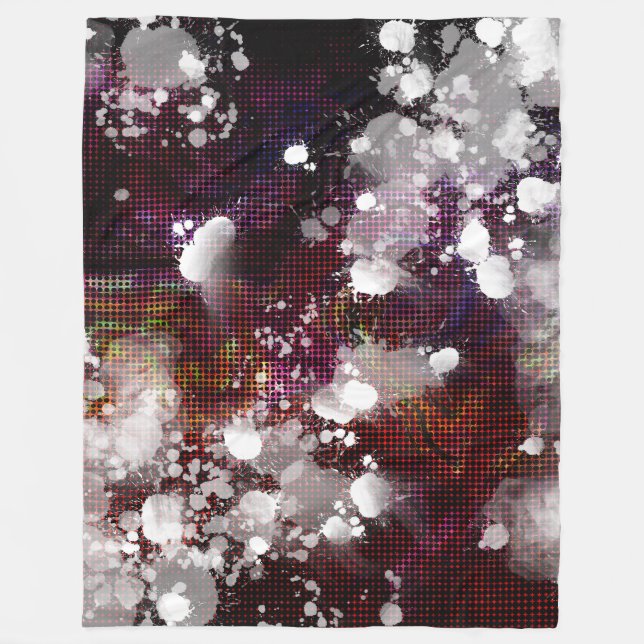 Dark Preparation Fleece Blanket (Front)