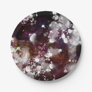 Dark Preparation Paper Plate