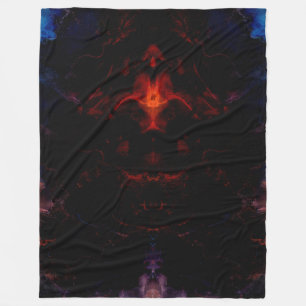 Dark Presence Fleece Blanket