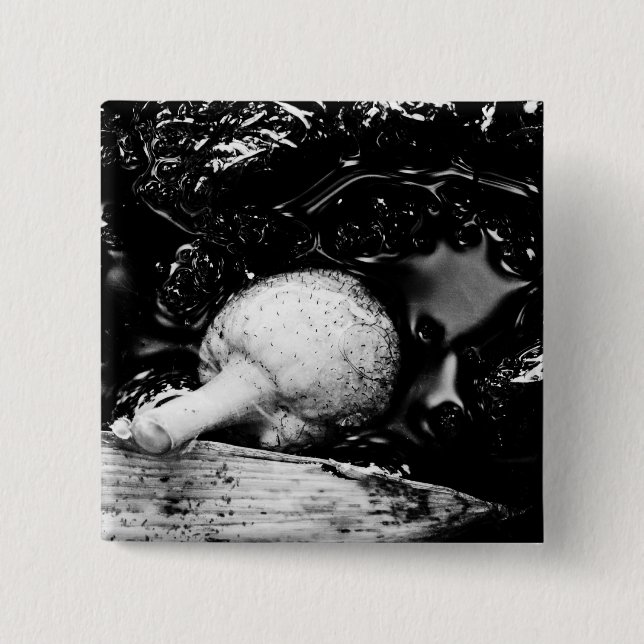 dark protector 15 cm square badge (Front)