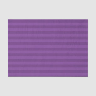 Dark Purple and Light Purple Stripes Tissue Paper
