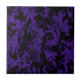 Dark Purple & Black mixed colour tile