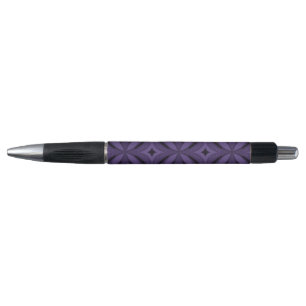 Dark Purple Colored Retro Pattern