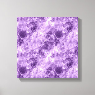 Dark Purple Crumpled Texture Canvas Print