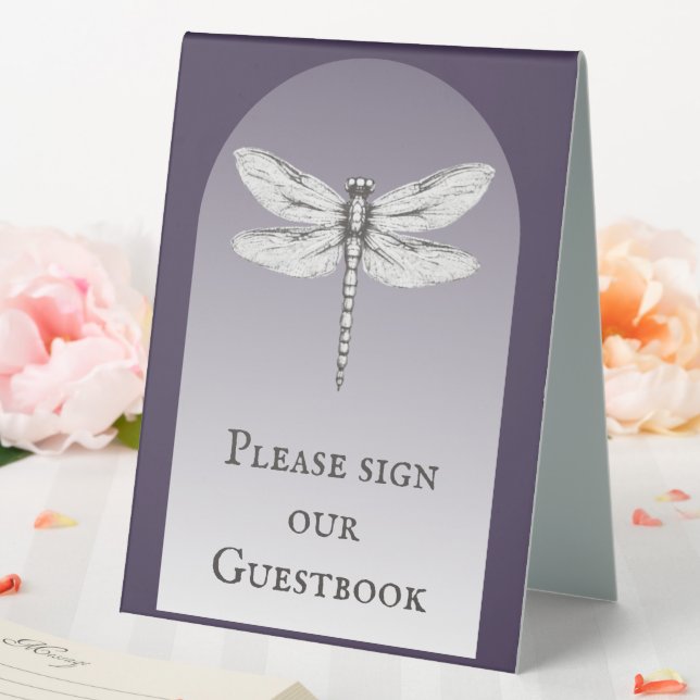 Dark Purple Dragonfly Wedding (In SItu (Wedding))