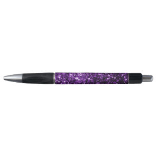 Dark Purple faux shiny glitter sparkles