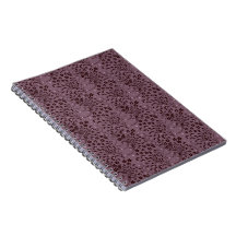 Dark Purple Flower Pattern with Stars