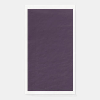 Dark Purple Guest Paper Napkin