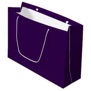 Dark Purple Large Gift Bag – Single Color Design
