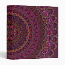 Dark purple mandala