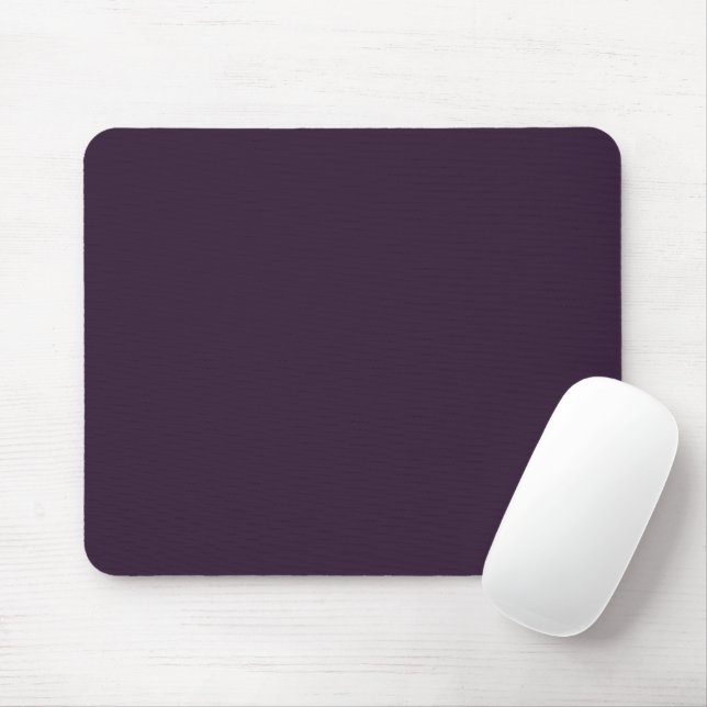 Dark Purple Mouse Mat (With Mouse)