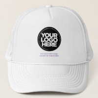 Dark Purple | Personalised Logo and Text Baseball