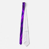 dark purple psychedelic necktie (Back)