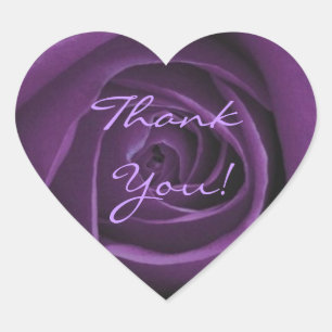 Dark Purple Rose Sticker