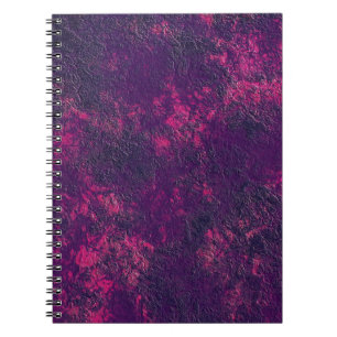 Dark purple violet texture textured suede marble g notebook