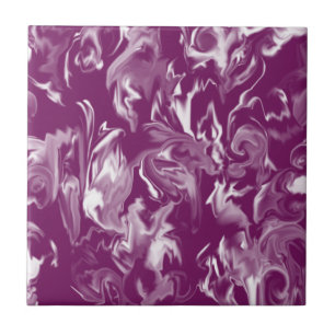 Dark Purple & White Mixed Colour Tile