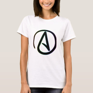 Dark Rainbow Atheist T-Shirt
