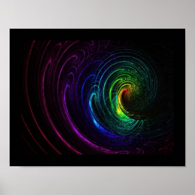 Dark Rainbow Poster (Front)