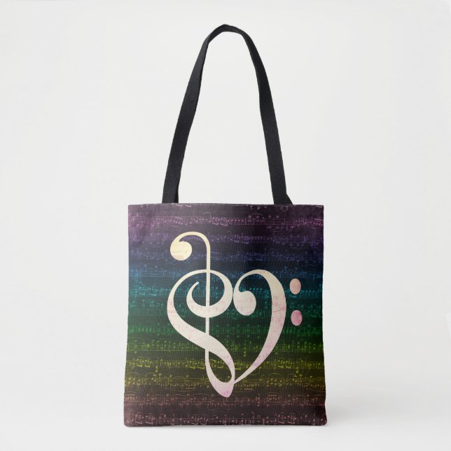 Dark Rainbow Tote (Front)