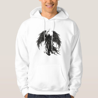 Dark Reaper Angel in Hooded Robe Hoodie