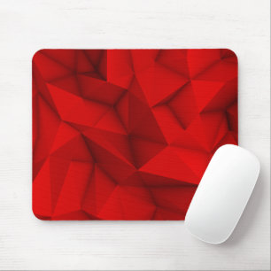 Dark Red Abstract Futuristic Cool Background Graph Mouse Mat