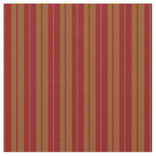 Dark Red and Brown Lines/Stripes Pattern Fabric