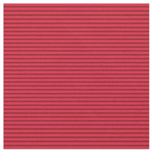 Dark Red and Crimson Stripes/Lines Pattern Fabric