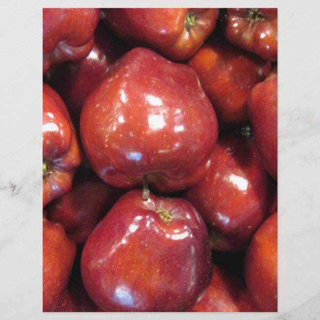 Dark Red Apples (Front)