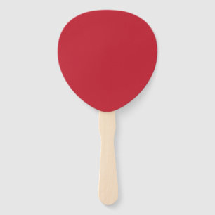 Dark Red Background Hand Fan